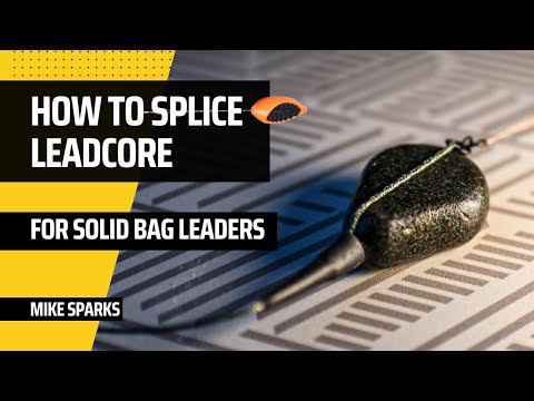 How To Splice Leadcore for Solid Bag Leaders for Carp Fishing