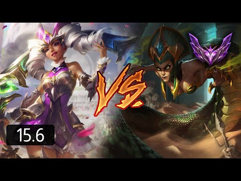 Haze 8D Qiyana vs Cassiopeia (MID) | EUW Master Patch 15.6