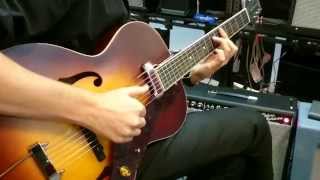 Video thumbnail for Gretsch New Yorker Archtop Guitar by Lander's Music
