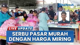 Warga Serbu Pasar Murah Digelar di Aimas Sorong, Bawang hingga Ayam Potong Dipatok Harga Miring