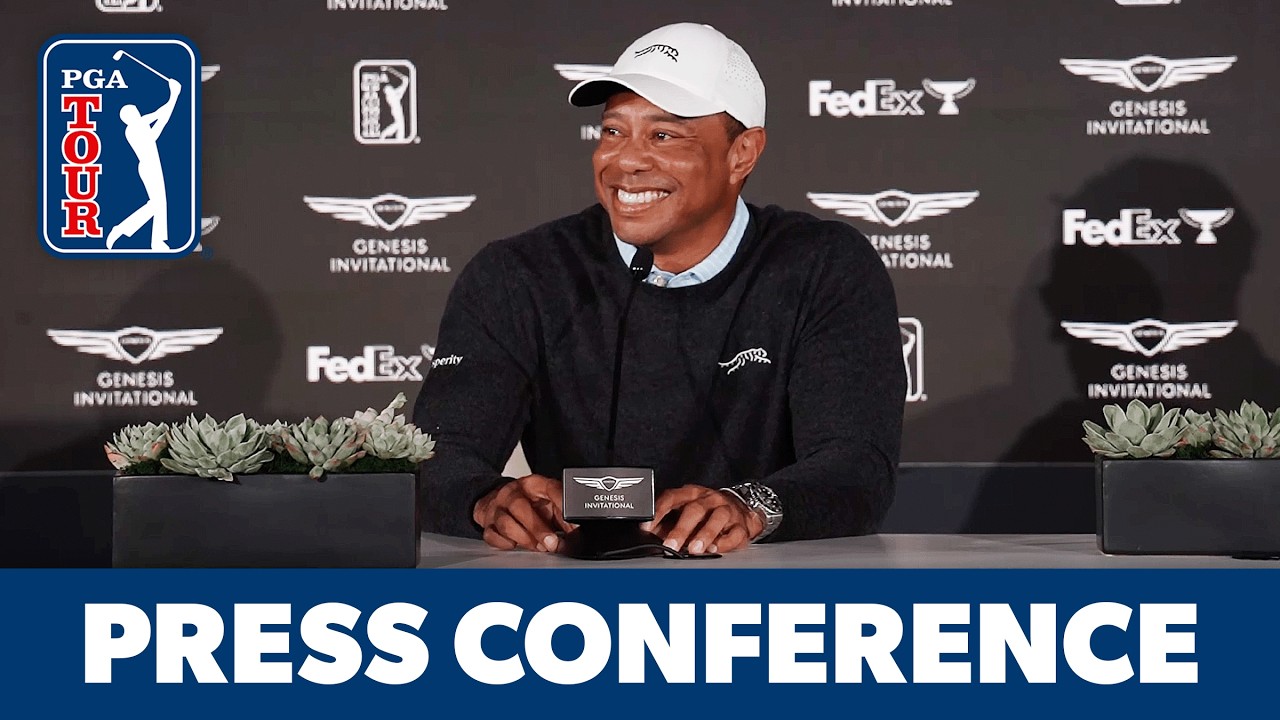 Tiger Woods' FULL press conference ahead of the 2026 Genesis Invitational