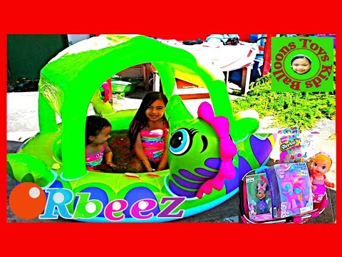ORBEEZ Bath Paddling Pool Surprise Toys Baby Alive Doll Video MLP Home Shopkins 3 Minnie Mouse Video