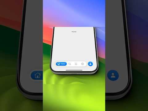 Floating Tab Bar | SwiftUI | Animations | UI | Design | iOS thumbnail