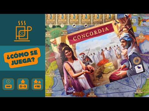 CONCORDIA, Comercio del IMPERIO ROMANO ⚖️? - Aprende a jugarlo!