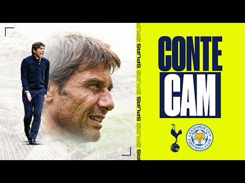 Antonio Conte's reactions to HUGE Premier League win! | CONTE CAM | Spurs 6-2 Leicester City