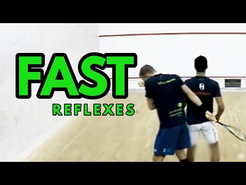 SQUASH. Momen and Matthew go from 0 to 100 real quick!