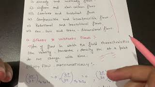 Steady & Unsteady Flows of Fluid | Fluid Mechanics | Civil Engineering | SSC JE