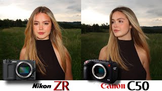 NIKON ZR VS Canon EOS C50 | Camera Test 