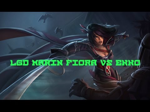 LGD MaRin FIORA vs EKKO TOP   Patch 6 15