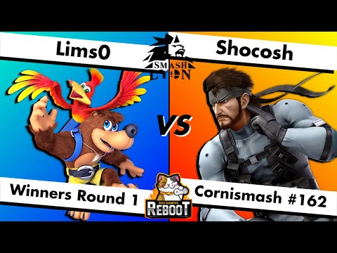 Cornismash #162 | WR 1 | Lims0 (Banjo & Kazooie) vs Shocosh (Snake)
