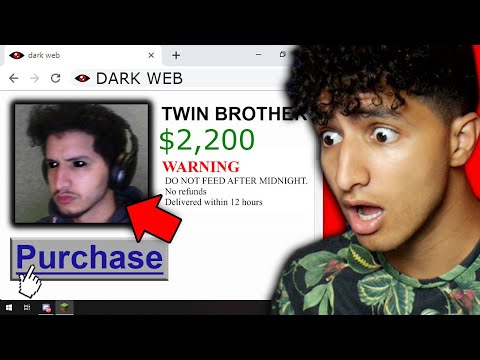 I bought a TWIN off the DARK WEB and he ATTACKED ME...