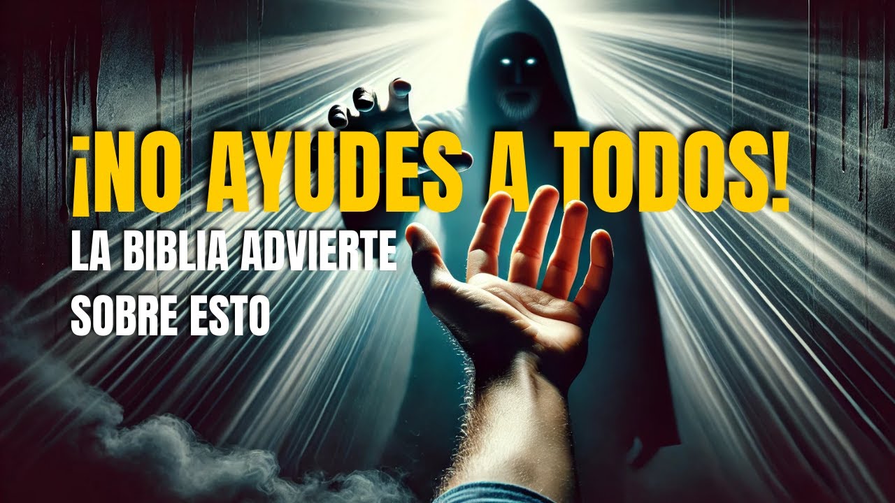 LA ADVERTENCIA DIVINA: 7 Personas a las que NO DEBES AYUDAR según la BIBLIA