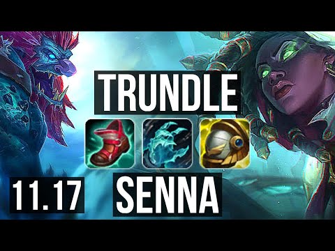 TRUNDLE & Jhin vs SENNA & Vayne (SUPPORT) | Rank 5 Trundle, 2/2/18 | BR Grandmaster | v11.17