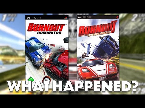 The Weird Burnout PSP Games