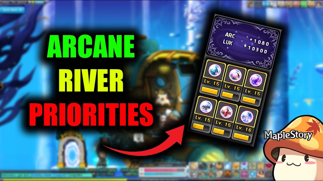 [Maplestory] Arcane River Priorities - Beginners tips for Maplestory 2025