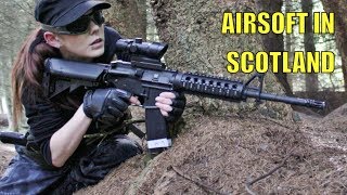 preview picture of video 'Airsoft War L86 M14 P90 M4A1 Section8 Scotland HD'
