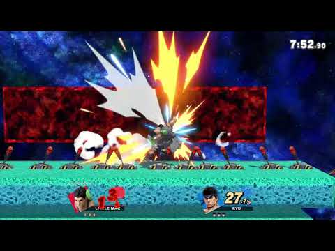 Mac (SiLLyDJ) vs Ryu (MSpaint) - Spaceworld runback
