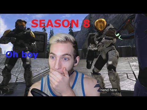 SEASON 8!!! Reacting to  Red vs Blue  C1,2