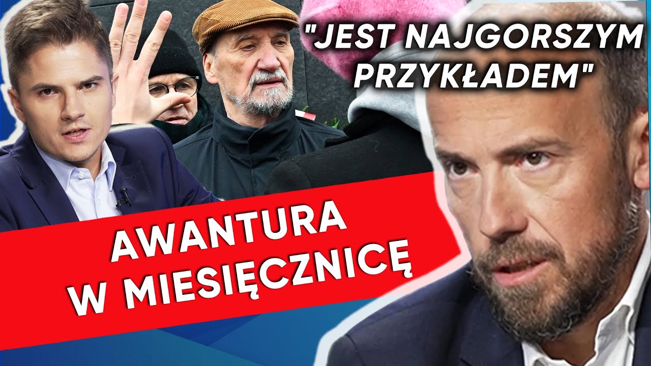 Macierewicz zatrzymany. "Jest najgorszym przykładem". Budka: Zachowują się jak święte krowy