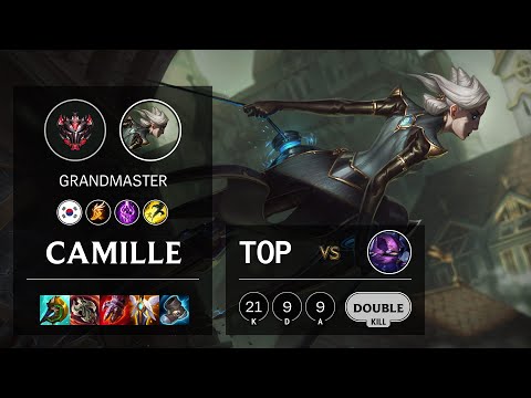 Camille Top vs Kennen - KR Grandmaster Patch 11.18