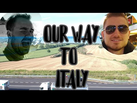 Italy roadtrip: Our way to Italy #bearound