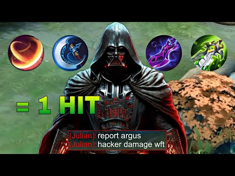 GLOBAL ARGUS LATE GAME BEST BUILD!! 20MINS GAME IN SOLO RANK!!