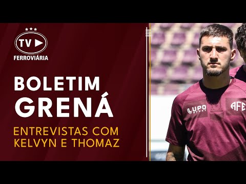 Boletim Grená : com o lateral-esquerdo Kelvyn e o meia Thomaz!