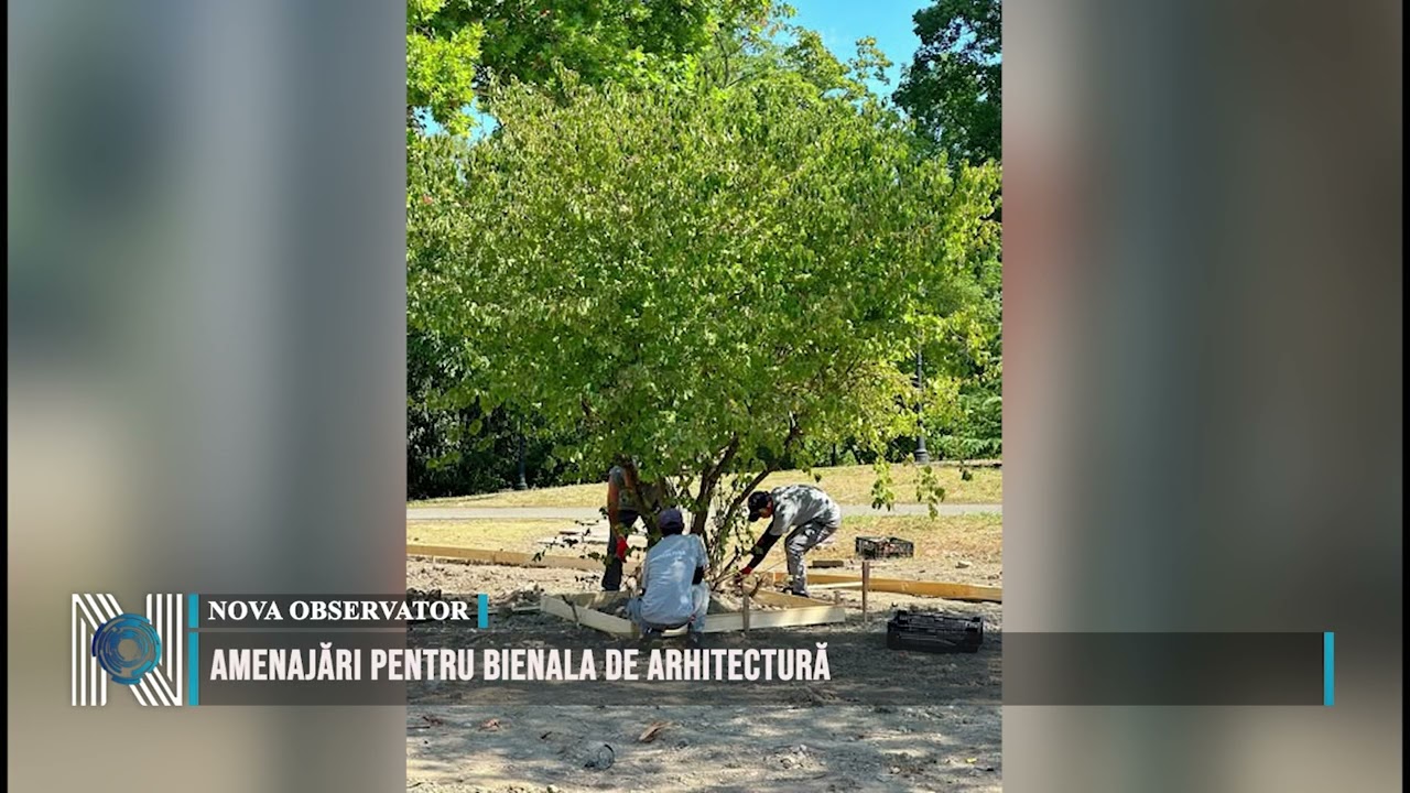 Amenajări pentru Bienala de Arhitectură