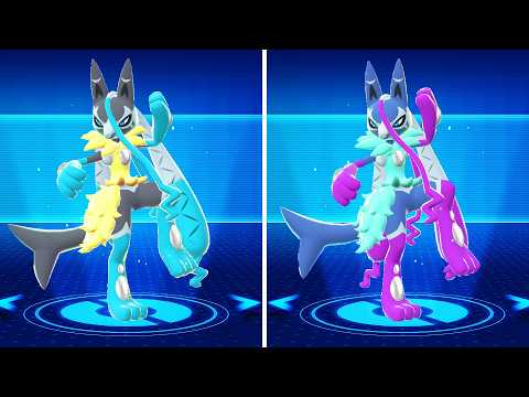 All NEW Shiny Mega Pokémon in Mega Dimension DLC (Pokémon Legends Z-A) (4K)