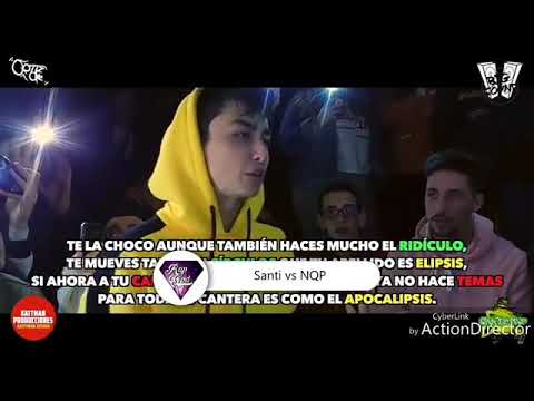 Santi vs NQP Creditos Rap God