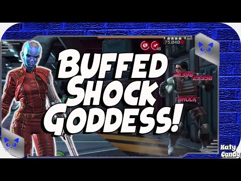 Nebula Buff | Shock Goddess! | Marvel Contest of Champions