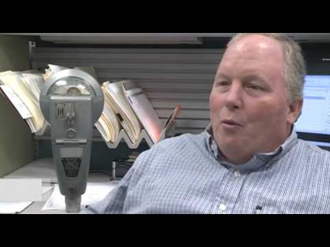 City Selling Vintage Parking Meters