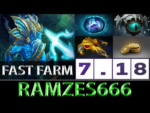 RAMZES666 [Morphling] The Fast Free Farm ► Dota 2 7.18