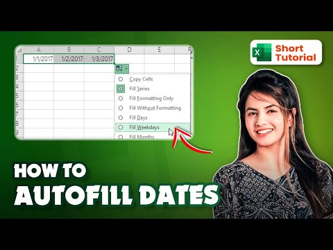 How to autofill dates in Excel 2024 (Simple Solution)