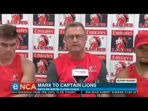 Malcolm Marx to captain the Lions
