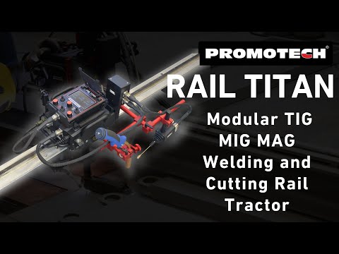 Rail Titan Welding Tractor For Tig And Mig Welding