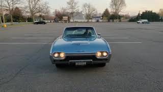 1963 Ford Thunderbird Coupe Driving