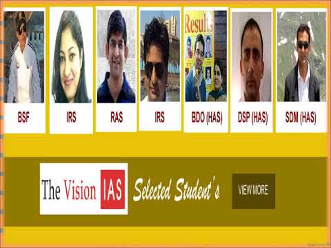 THE #VISION #IAS is a India's the best and top #IAS coaching institute in #Chandigarh providing #IAS, #PCS, #HCS & #HAS exams preparation.