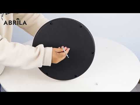 Vídeo de Montenegro Ventilador de Pie Madera y Negro Fabrilamp