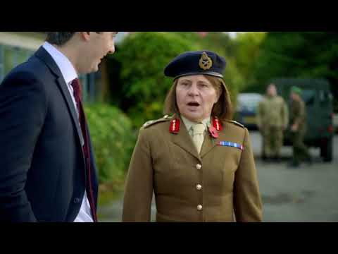 Tracey Ullman - British Defense Secretary