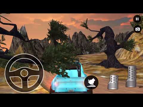 4x4 Off-Road Rally Jeep - Mountain Climb