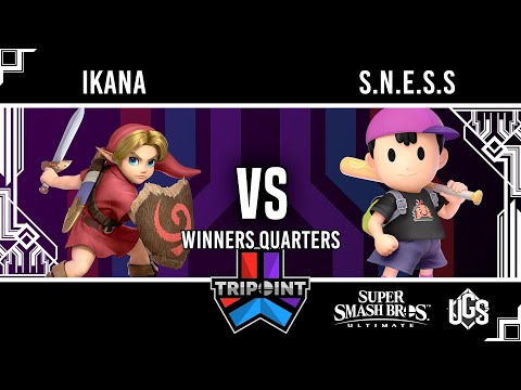 Tripoint Smash 196  -  Winners Quarters  -  Ikana(Young Link) Vs. S.N.E.S.s(Ness)