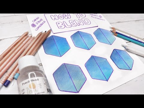 Blend Colored Pencils with These 6 Easy Methods - Wax vs. Oil-Based
