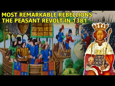 What caused the peasant revolt in 1381?