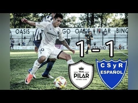 Primera D : REAL PILAR 1 - 1 CENTRO ESPAÑOL (Los Goles)