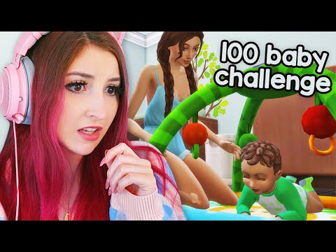 starting the 100 baby challenge with INFANTS 🍼 100 Baby Challenge #1 (The Sims 4)