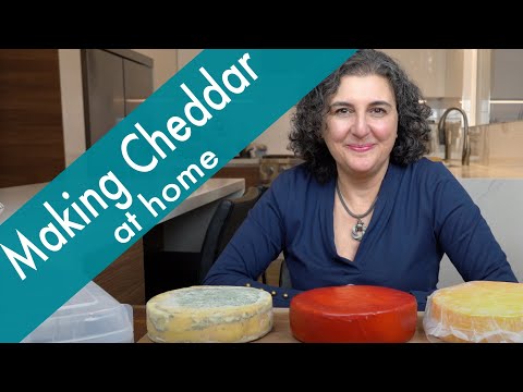 Make Cheddar at Home--Amazing Cheddar Recipe