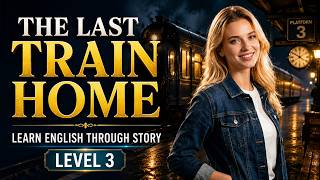 the last train home learn english through story level 3 mp4