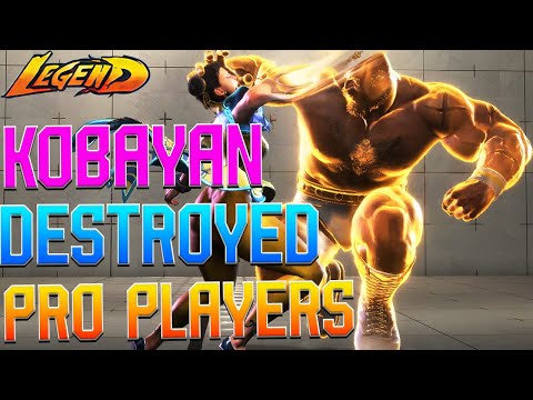 Street Fighter 6  🔥 Kobayan Zangief destroyed (Moke, Oil King, Hibiki, Angrybird)