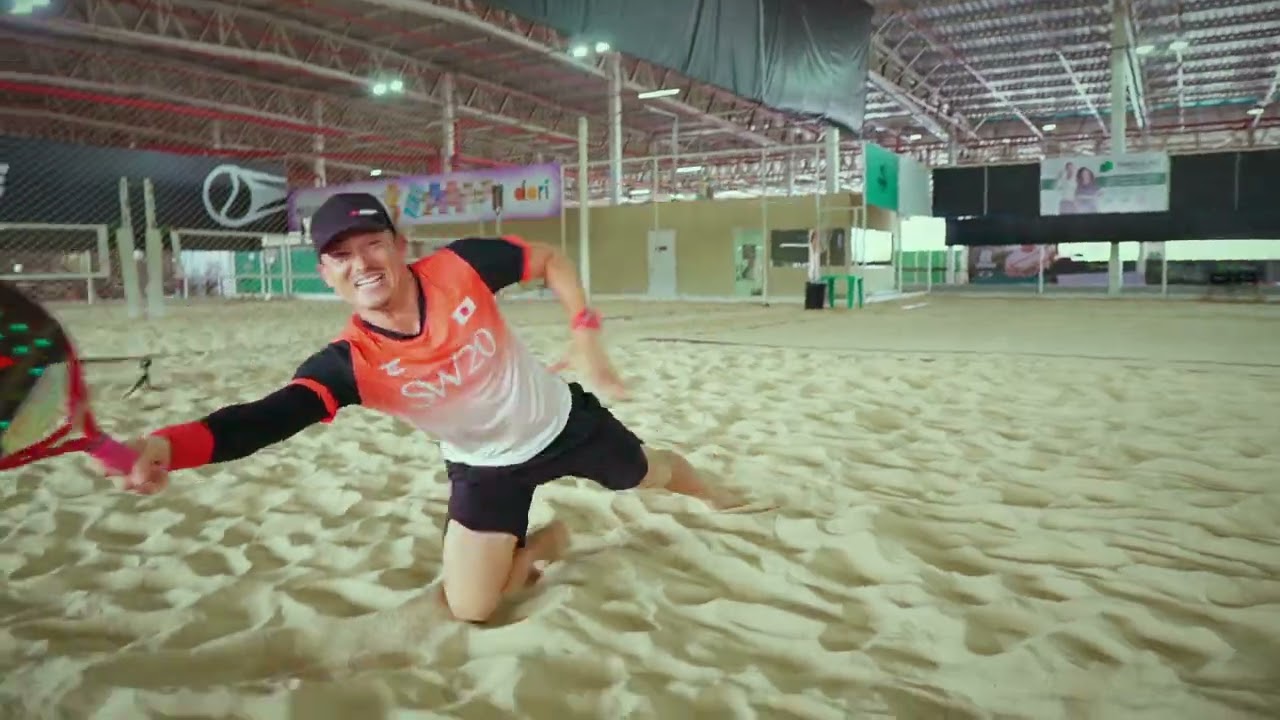 Duelo no Beach Tennis
